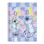 Caderno Universitário Grande Espiral 80 Folhas Stitch - Estampas Diversas