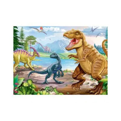 Quebra-Cabeça Com 60 Peças – T-Rex