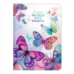 Caderno 1/4 Pequeno Grampeado Capa Flexível Daisy - Estampas Diversas