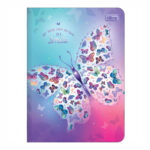 Caderno 1/4 Pequeno Grampeado Capa Flexível Daisy - Estampas Diversas