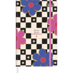 Caderno Pontilhado Costurado Capa Dura Fitto 80 Folhas  check Pop - Estampas Diversass