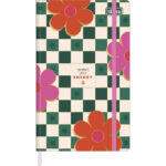 Caderno Pontilhado Costurado Capa Dura Fitto 80 Folhas  check Pop - Estampas Diversass