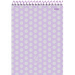 Bloco Espiral Capa Dura 80 Folhas Alto Lavender - Estampas Diversas