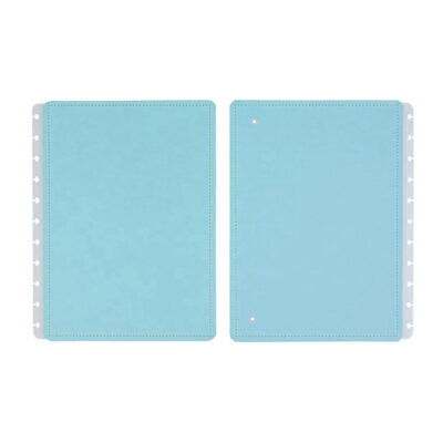 Capa E Contracapa 1/4  a5 - Azul Pastel