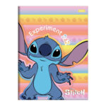Caderno Universitário Grande Brochura Costurado Sem Mola Capa Dura 80 Folhas Stitch - Estampas Diver
