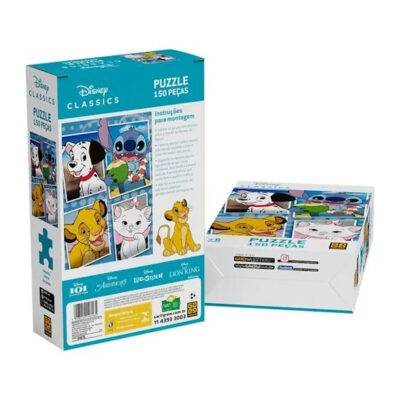 Quebra Cabeça Com 150 Peças – Disney Classics