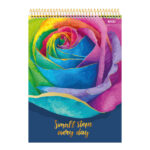 Caderno Espiral Universitário Vertical Com 80 Folhas Mulher - Estampas Sortidas