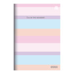 Caderno 1/4 Pequeno Costurado Capa Flexível Cristales - Estampas Sortidas