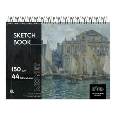 Caderno Espiral Sketchbook The National Gallery Sem Pauta Capa Dura - Estampas Sortidas