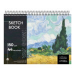 Caderno Espiral Sketchbook The National Gallery Sem Pauta Capa Dura - Estampas Sortidas
