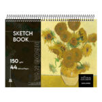 Caderno Espiral Sketchbook The National Gallery Sem Pauta Capa Dura - Estampas Sortidas