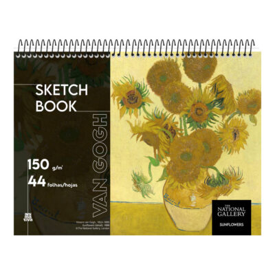 Caderno Espiral Sketchbook The National Gallery Sem Pauta Capa Dura – Estampas Sortidas