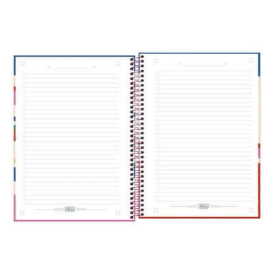 Caderno Espiral Universitário 80 Folhas Connect Be Berry – Estampas Sortidas