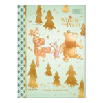 Caderno Colegial Brochura Médio Capa Dura Com 80 Folhas Pooh - Estampas Sortidas
