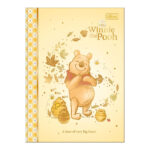 Caderno Colegial Brochura Médio Capa Dura Com 80 Folhas Pooh - Estampas Sortidas