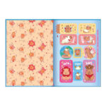 Caderno Brochura Costurado Sem Mola Capa Dura 1/4 80 Folhas Capyclub - Estampas Sortidas