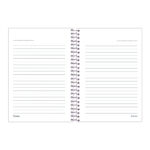 Caderno 1/4 Pequeno Espiral Capa Dura 80 Folhas Stitch - Estampas Sortidas