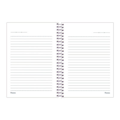Caderno 1/4 Pequeno Espiral Capa Dura 80 Folhas Stitch – Estampas Sortidas