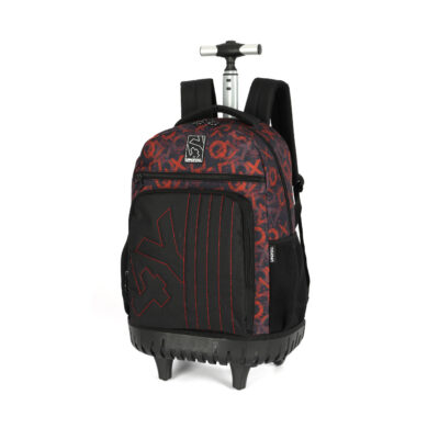 Mochilete Com Rodinhas Up4you - Vinho
