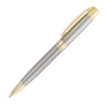 Caneta Esferográfica Crown Master Gold - Prata E Dourado