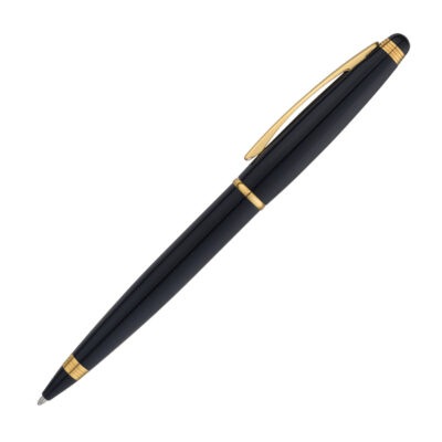 Caneta Esferográfica Crown Prestige – Preta/Dourada