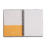 Caderno Colegial Médio Espiral 80 Folhas Capa Dura - Litoral - Revoada Azul