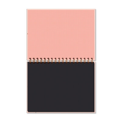 Caderno De Criação Folhas Pretas – Leve Amor