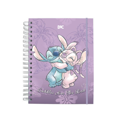 Caderno 1/4 Pequeno Espiral Capa Dura 80 Folhas Smart Mini - Stitich