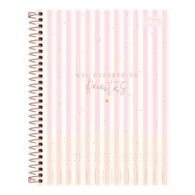 Caderno Espiral De Receitas Soho - Estampas Diversas