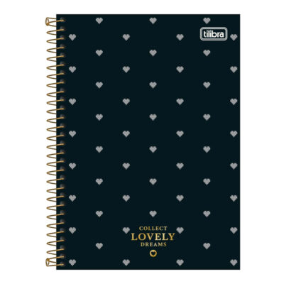 Caderno 1/4 Pequeno Espiral 80 Folhas West Village - Cores Sortidas