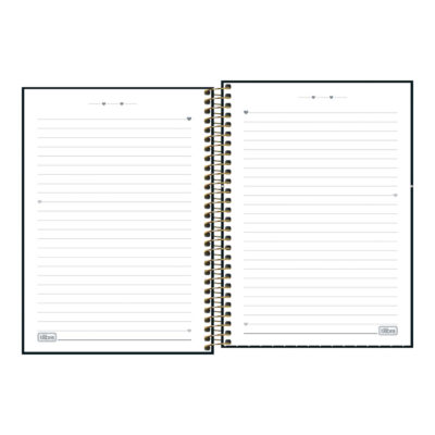 Caderno 1/4 Pequeno Espiral 80 Folhas West Village – Cores Sortidas