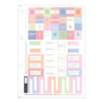 Bloco Refil Tiliflex Fichário Caderno Argolado Universitário 4 Furos 80 Folhas 90g - Happy