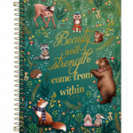 Caderno Espiral Capa Dura Colegial 80 Loveland - Estampas Diversas