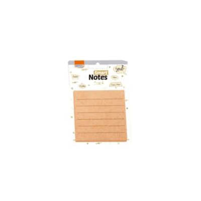 Bloco Smart Notes Pautado - Kraft