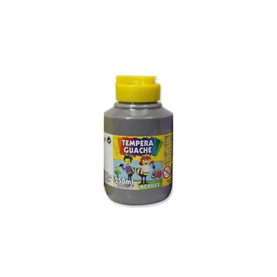 Tinta Guache 250ml - Cinza
