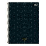 Caderno Espiral Universitário Capa Dura 256 Folhas 16 Matérias West Village - Estampas Sortidas