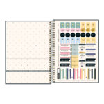 Caderno Espiral Universitário Capa Dura 256 Folhas 16 Matérias West Village - Estampas Sortidas