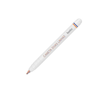 Caneta Duas Linhas Lunix