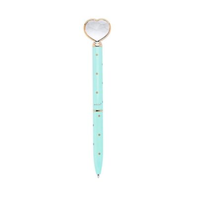 Caneta Coração De Diamante - Menta