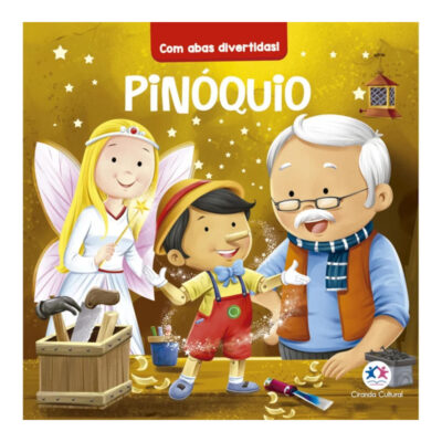 Livro Com Abas - Pinóquio