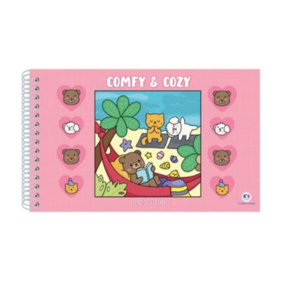 Comfy And Cozy Rosa- para Colorir