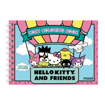 Cozy Coloring Book - Hello Kitty And Friends - Livro De Colorir