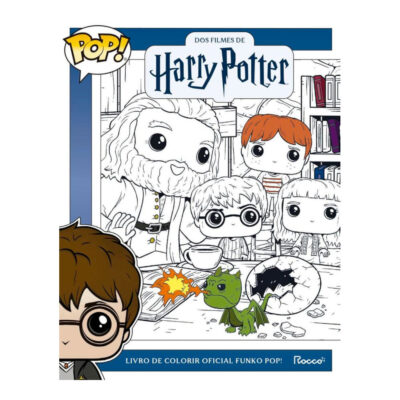 Livro De Colorir Oficial Funko Pop - Dos Filmes De Harry Potter