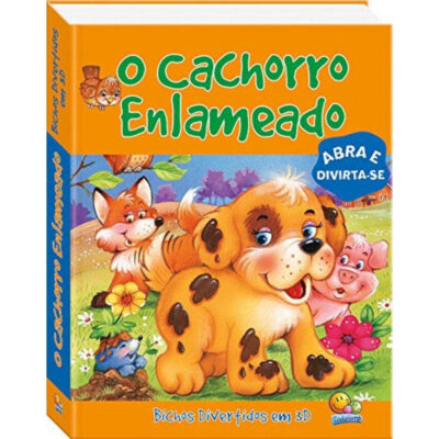 Bichos Divertidos Em 3d - Cachorro Enlameado