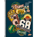 Caderno Universitário Grande 400 Folhas D+ Estampas Diversas