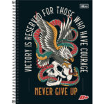 Caderno Universitário Grande 400 Folhas D+ Estampas Diversas