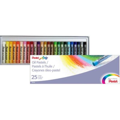 Giz Pastel Oleoso - Com 25 Cores
