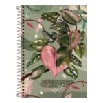 Caderno 1/4 Pequeno Espiral Capa Dura 80 Folhas Naturalis - Estampas Diversas