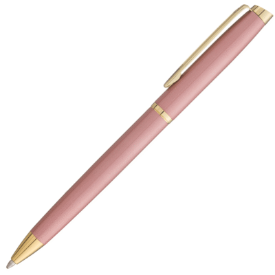 Caneta Esferográfica Crown Libra Gold – Rose/Dourada