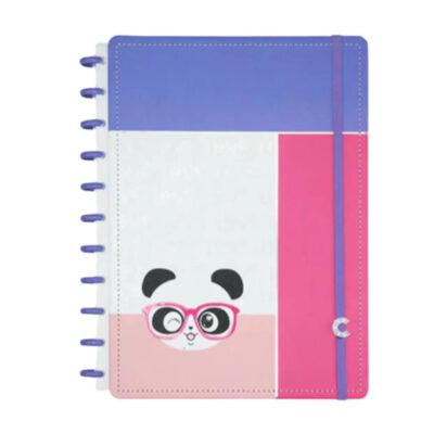 Caderno Inteligente 1/4 A5 Pequeno Espiral Com 80 Folhas - By Luluca Lulike